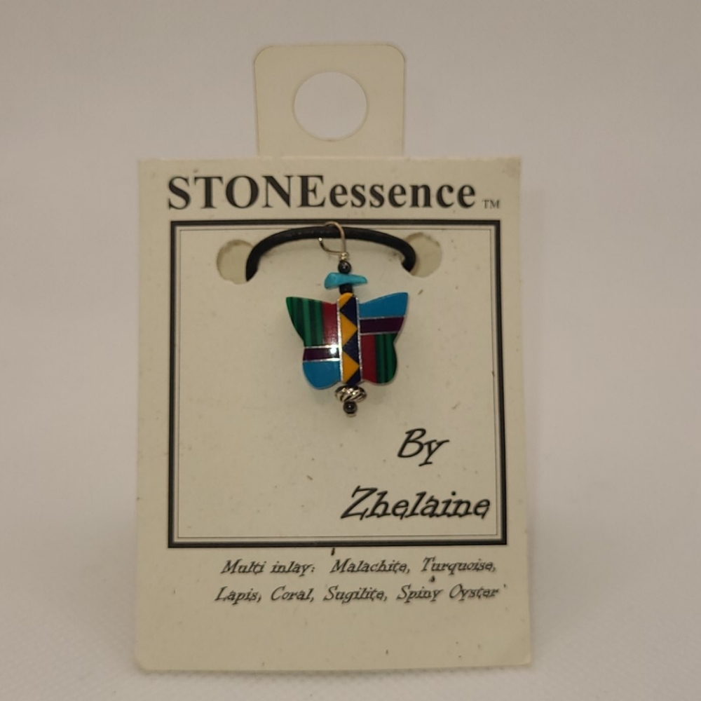 STONEessance Butterfly Stone Necklace
